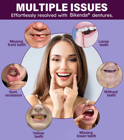 ✅Official Store | Bikenda® Silicone Reline Denture Set 🧑🏼‍⚕️American Dental Association (BDA) Recommendation 🍀 🍀
