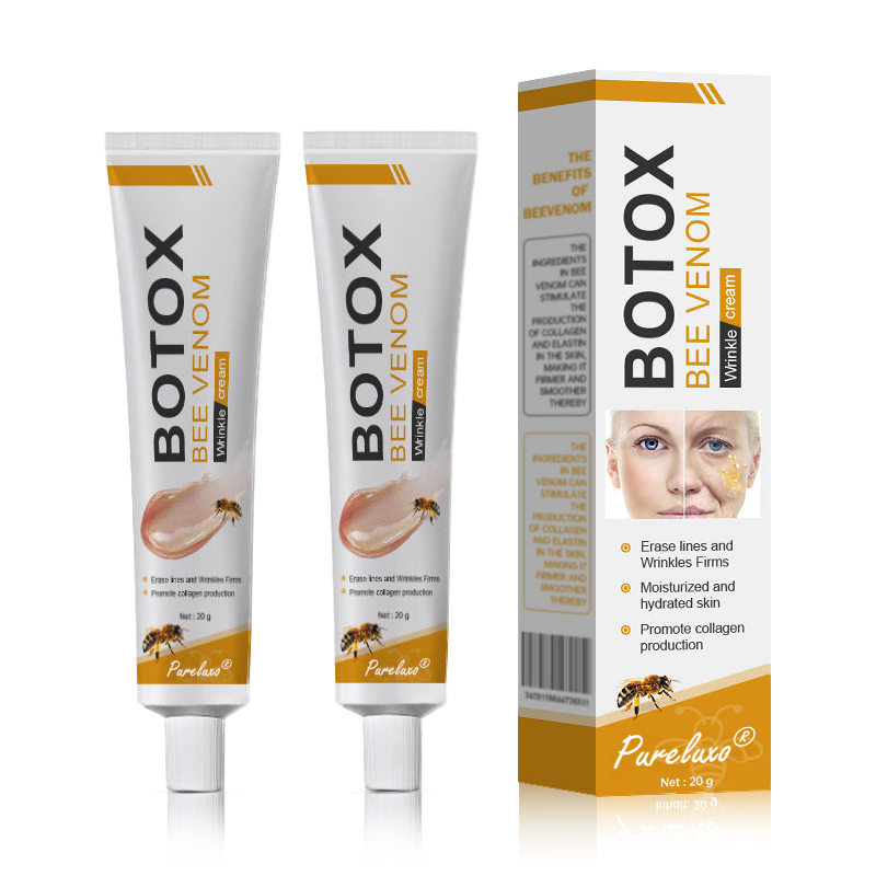 (Made and Shipped from USA) 🧑‍⚕️Pureluxo® Botox Bee Venom Wrinkle Removal Cream- LAST DAY 70% OFF🔥