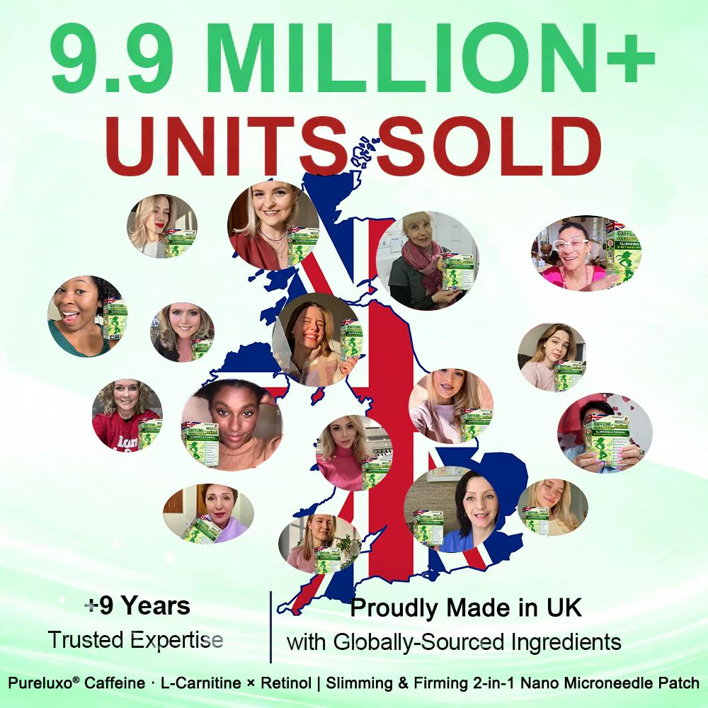 【𝐿𝑎𝑠𝑡 𝐷𝑎𝑦 𝑃𝑟𝑜𝑚𝑜𝑡𝑖𝑜𝑛 70% 𝑂𝐹𝐹】|𝙋𝙪𝙧𝙚𝙡𝙪𝙭𝙤® Caffeine · L-Carnitine × Retinol | Slimming & Firming 2-in-1 Nano Microneedle Patch🇬🇧|𝘉𝘢𝘤𝘬𝘦𝘥 𝘣𝘺 𝘴𝘤𝘪𝘦𝘯𝘤𝘦 | 10-𝗂𝗇-𝟣 𝖿𝗈𝗋𝗆𝗎𝗅𝖺 | 𝑅𝑒𝑠𝑢𝑙𝑡𝑠 𝑖𝑛 7 𝑑𝑎𝑦𝑠 ⏳